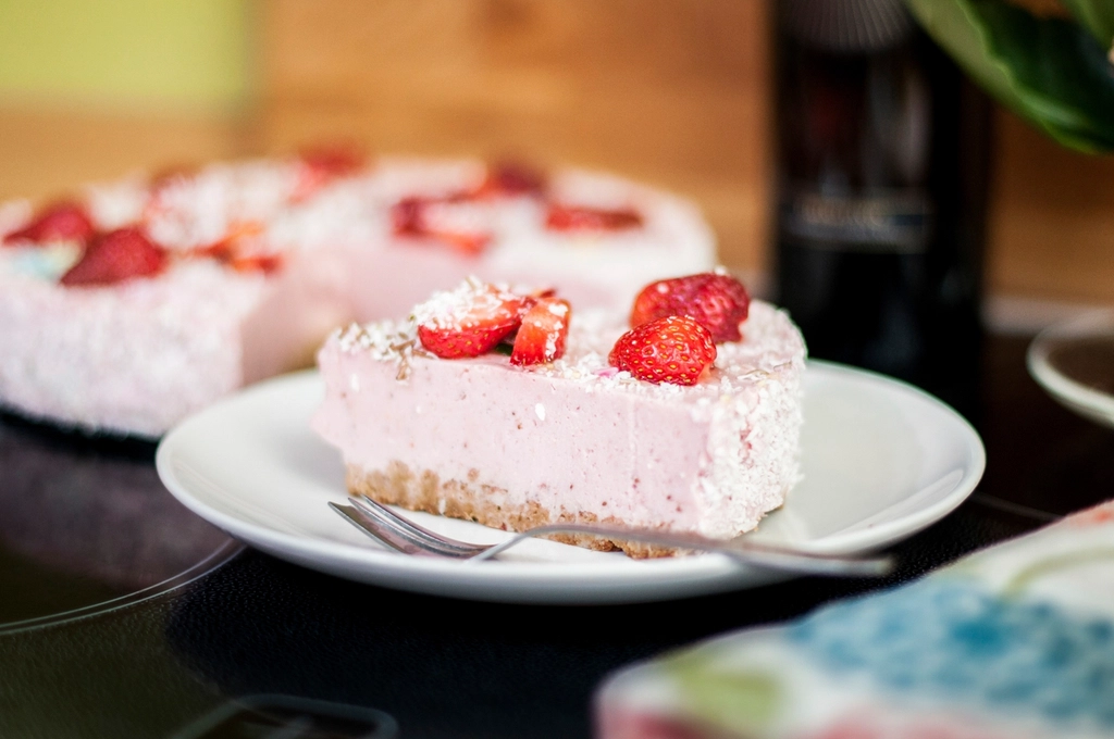 Cheesecake slice